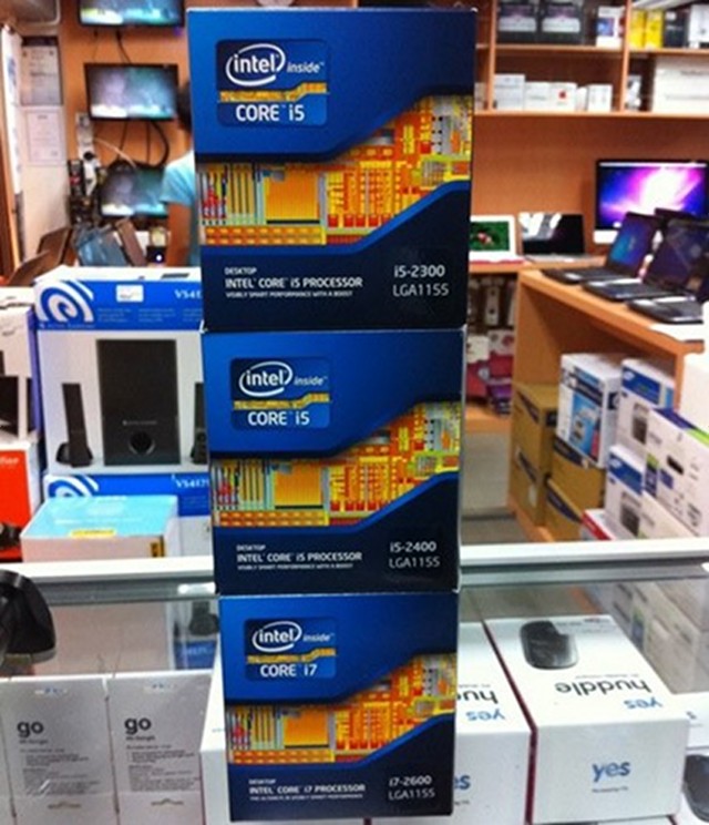 Intel Sandy Bridge processors on sale in Malaysia