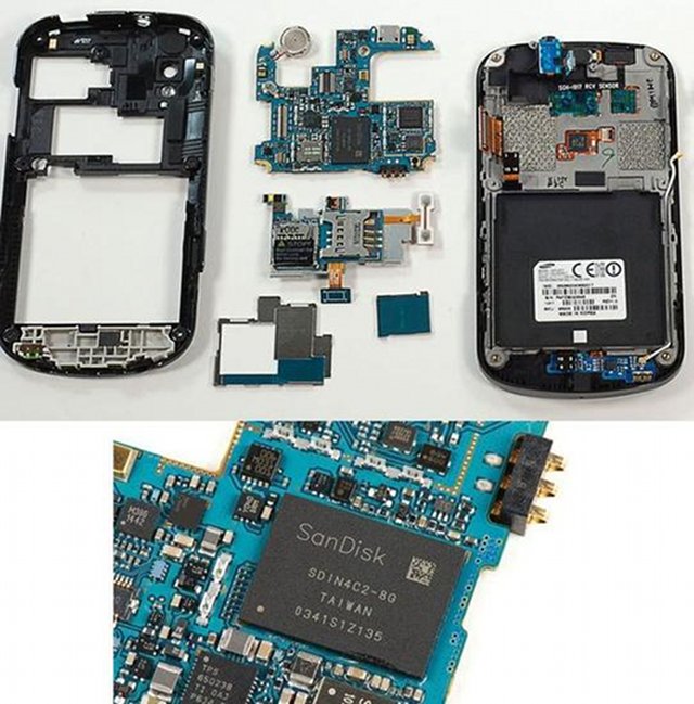 Samsung Focus dissected