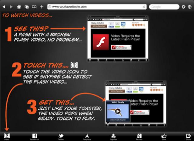 Skyfire for iPad now available for $4.99 Skyfire for iPad now available for $4.99