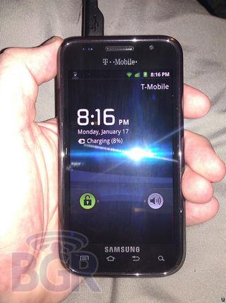 Samsung Vibrant 4G caught with