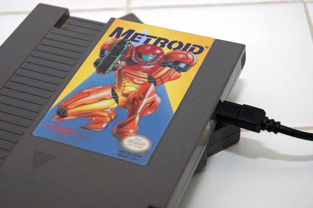 Metroid external hard disk drive