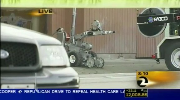 Explosives Ordnance Disposal Robot