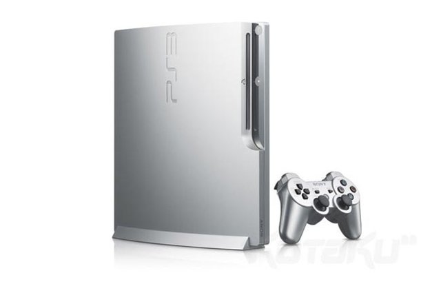 Silver Sony PlayStation 3 Slim