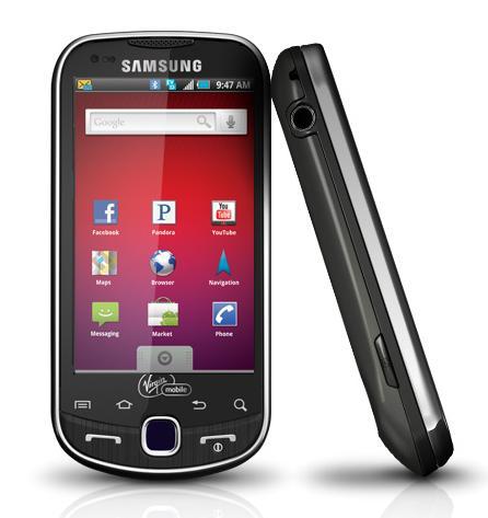 Virgin Mobile introduces Android 2.2 to Samsung Intercept