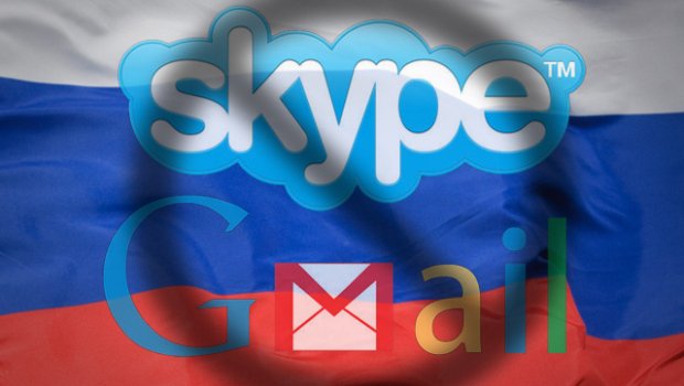 Russia to ban Gmail, Hotmail and Skype?