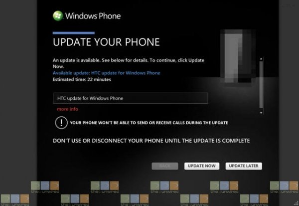 HTC update for WP7