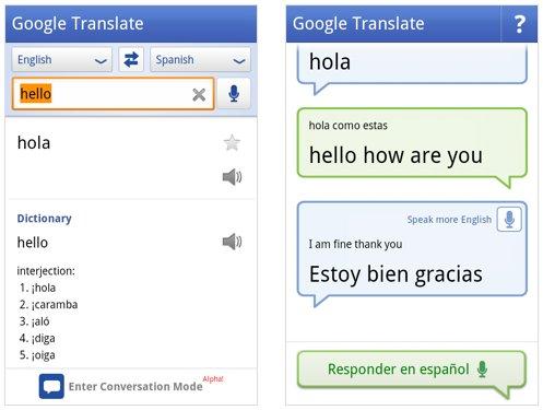 google translate app. Google Translate app for