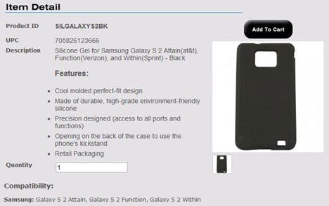 Samsung Galaxy S II case