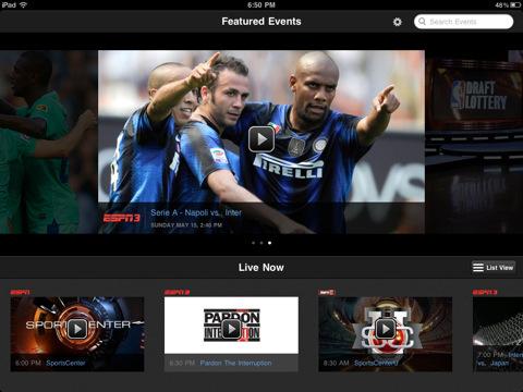 WatchESPN app now optimized