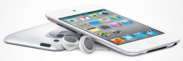 White iPod Touch mock up