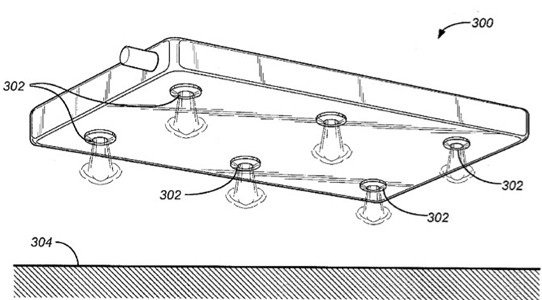 Airbag cellphone patent