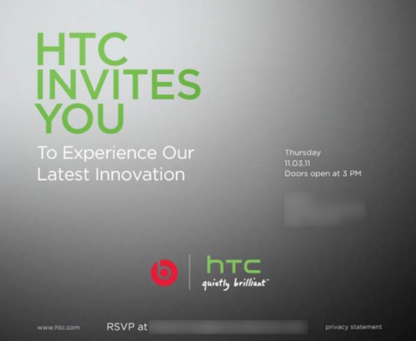 HTC invite