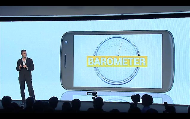 Galaxy Nexus Barometer