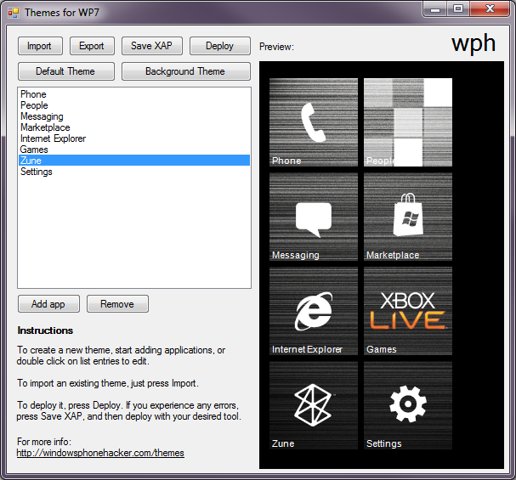 phone themes on Unlocked Windows Phone Devices Get Homebrew Themes   Ubergizmo