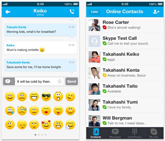 skype ios