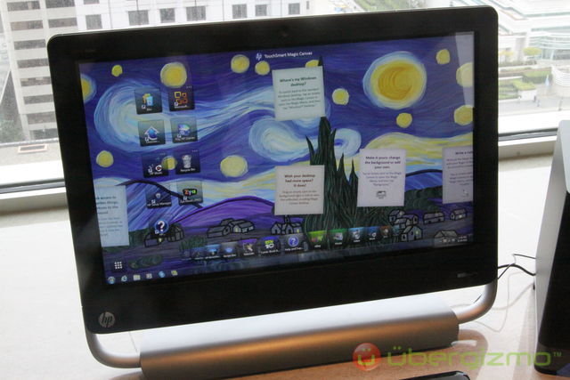 Hp Touchsmart All In One Pcs Ubergizmo
