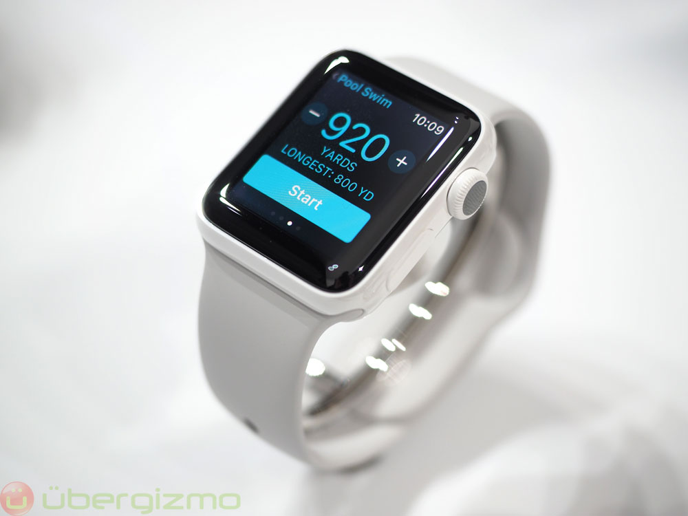 can you swim in a series 3 apple watch