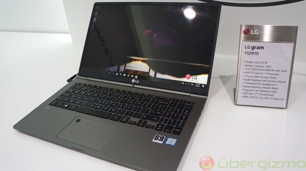 Lgs New Gram 14 Laptop Touts 21 Hours Of Battery Life