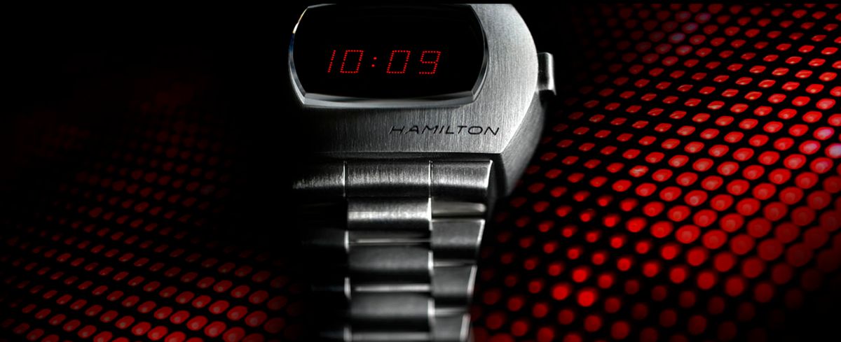 first digital watch